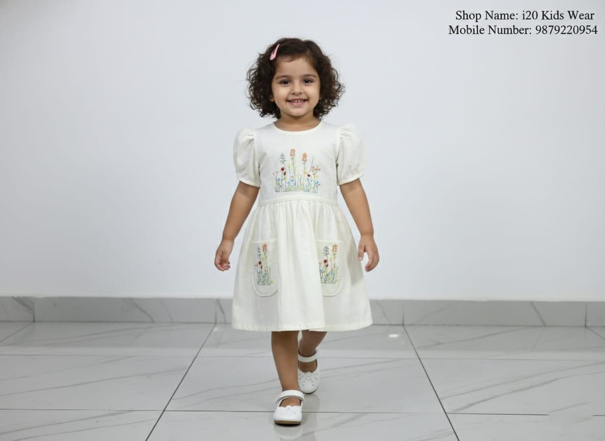 Baby Girls Cute Frock Collection (Multiple Designs)